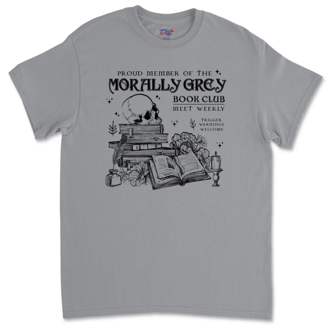 Morally Grey T Shirt For Women